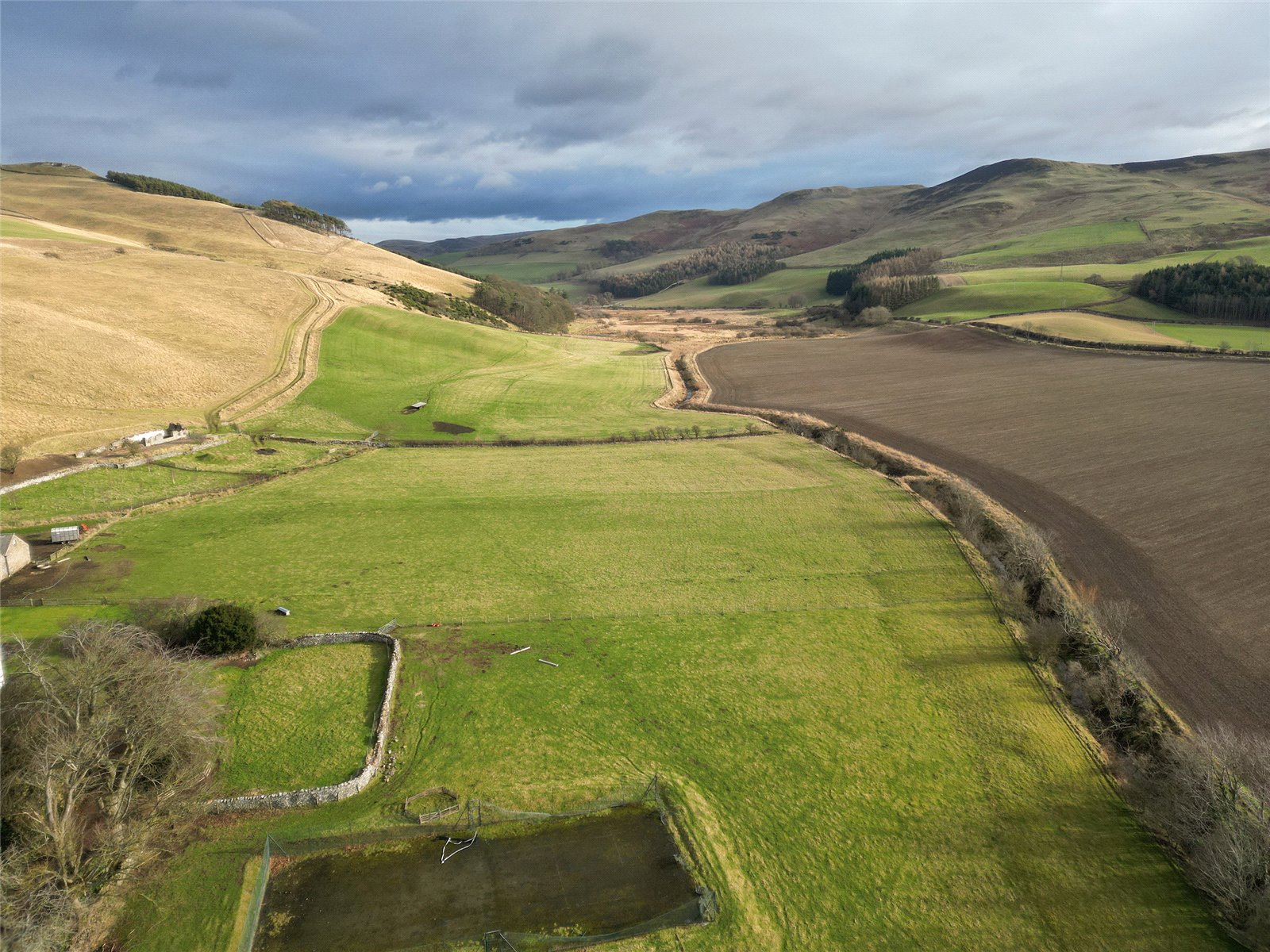 Aerial View Of Land