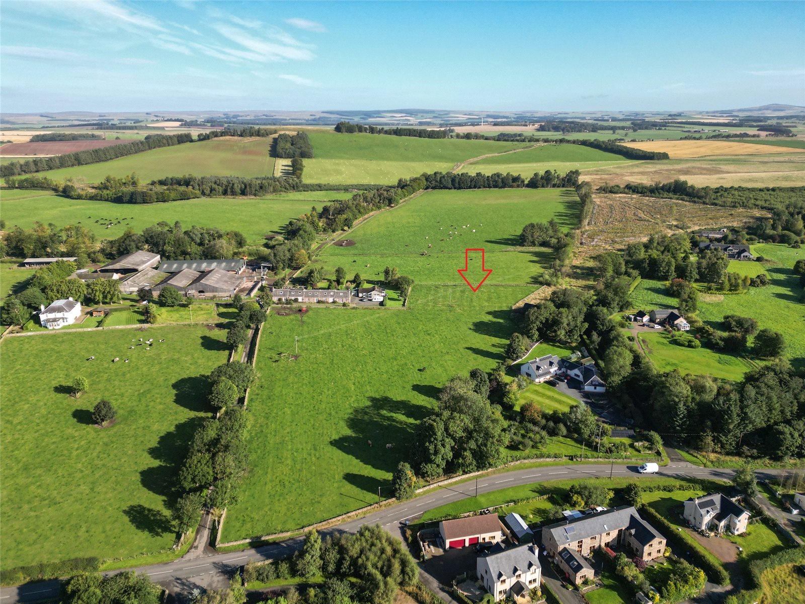 Aerial View Of Plots