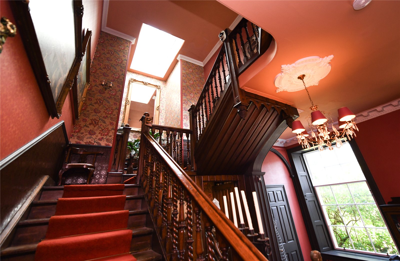 Staircase & Skylight