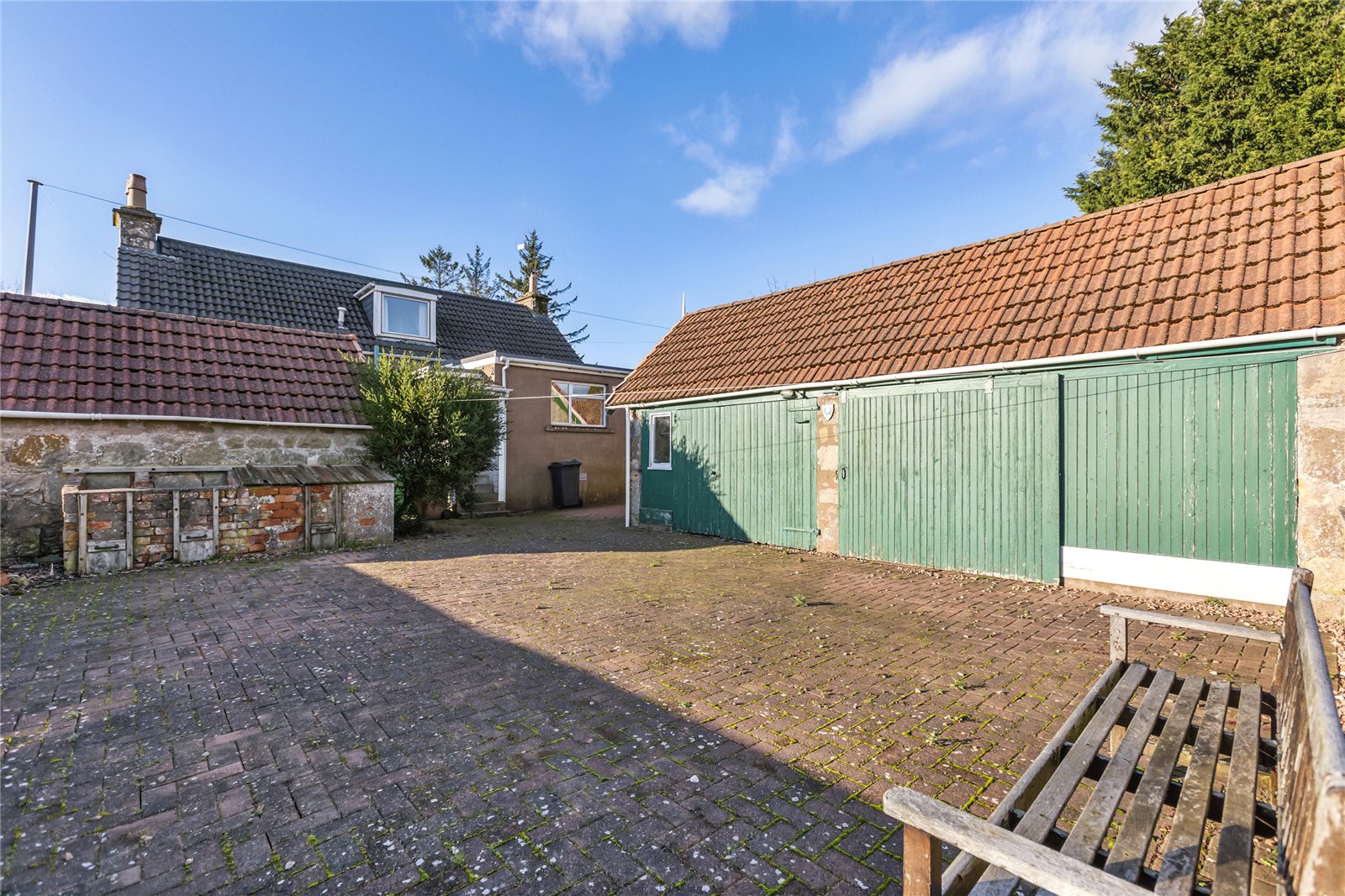 Courtyard and Shed